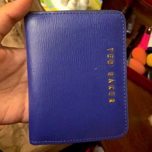 Blue Card Holder Ted Baker